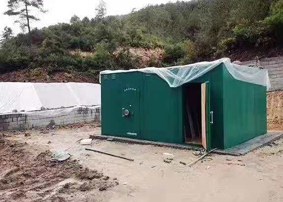 五原露天如何存放爆破线放炮线等爆破器材？