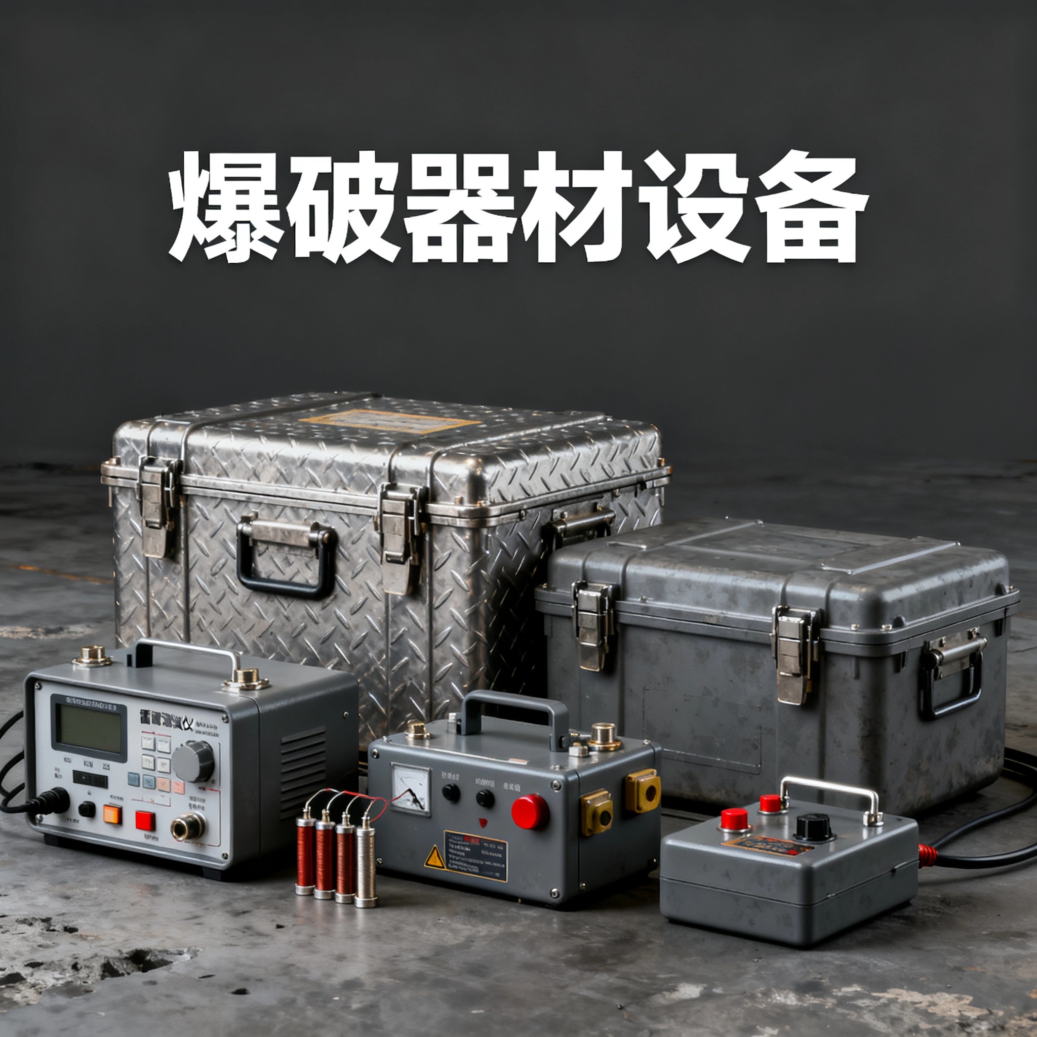 五原爆破工程师的“兵器库”：常用器材一册通
